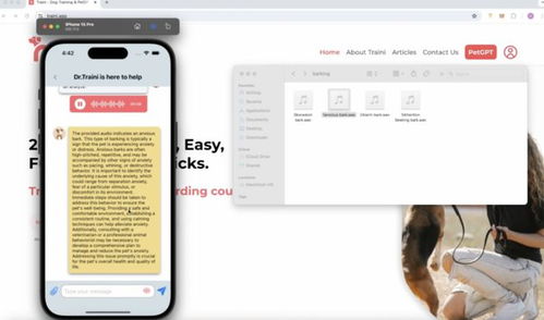 對話traini 四人團隊用大模型破解“狗語”，俘獲20萬用戶的心